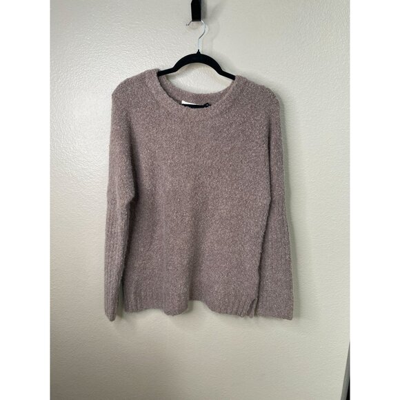 Sleeping On Snow Anthropologie Sweater Women’s S Beige Long Sleeve Soft Pullover - Picture 1 of 6